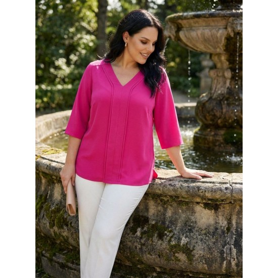 FUŞYA BLUZ KREP KUMAŞ 185709