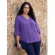 MOR BLUZ KREP KUMAŞ 185707