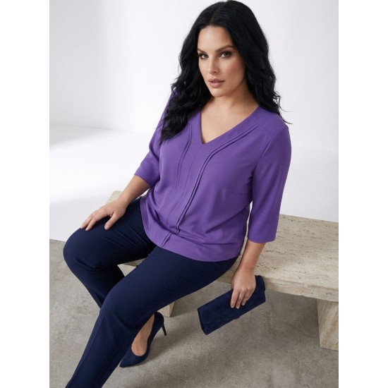 MOR BLUZ KREP KUMAŞ 185707