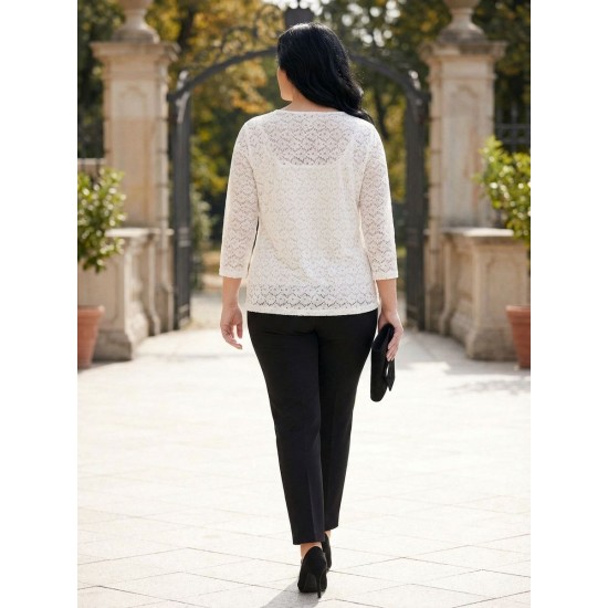 BEYAZ BLUZ DANTEL KUMAŞ 185702