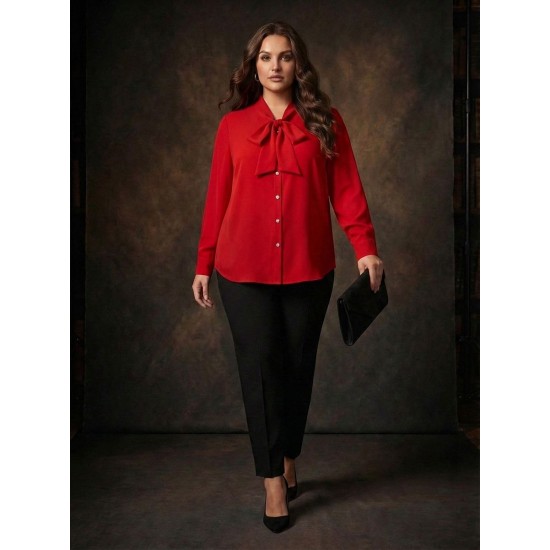 KAHVE BLUZ ŞİFON KUMAŞ 185696