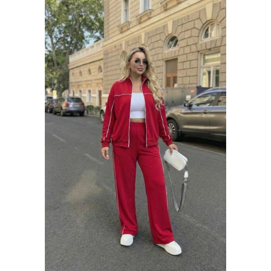 KIRMIZI EŞOFMAN TAKIM OYSHO KUMAŞ 185782