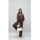 BROWN TRACKSUIT SET OYSHO FABRIC 185754