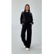 BLACK TRACKSUIT SET OYSHO FABRIC 185750
