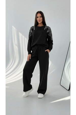 SİYAH EŞOFMAN TAKIM OYSHO KUMAŞ 185750