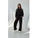 BLACK TRACKSUIT SET OYSHO FABRIC 185750