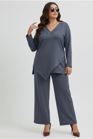 GRİ TAKIM MODEL KUMAŞ 185741 185740 185741