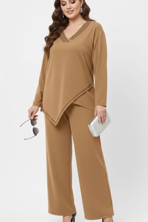 BEIGE SUIT MODEL FABRIC 185741 185742