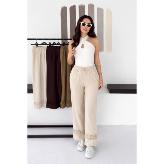 BEJ KETEN PANTOLON 185883