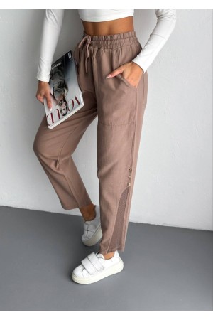 VİZON KETEN PANTOLON 185890
