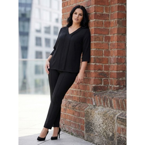 SİYAH BLUZ KREP KUMAŞ 185712