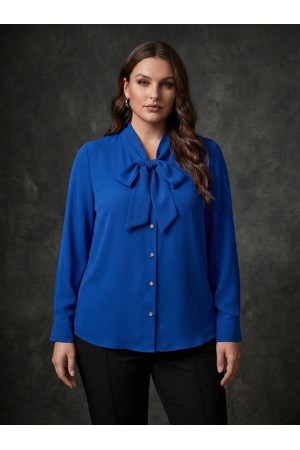 SAKS BLUZ KREP KUMAŞ 185699