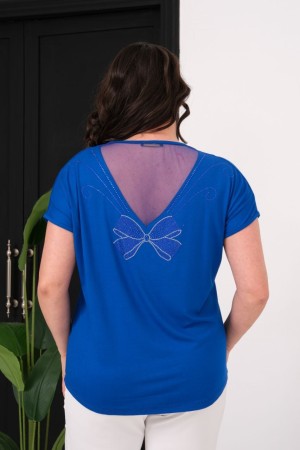 SAKS BLUZ VİSKON KUMAŞ 185566