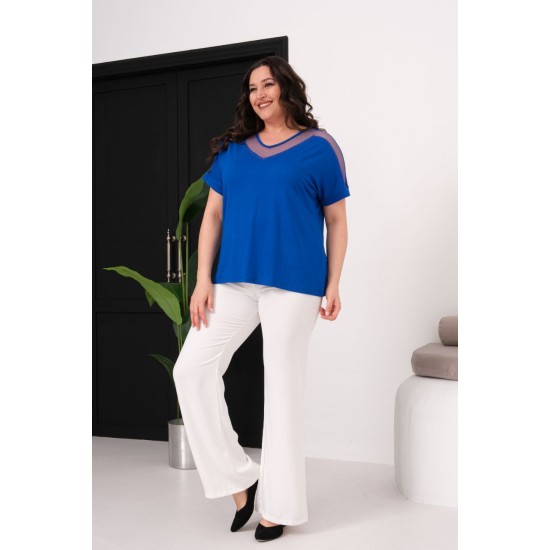 SAKS BLUZ VİSKON KUMAŞ 185571