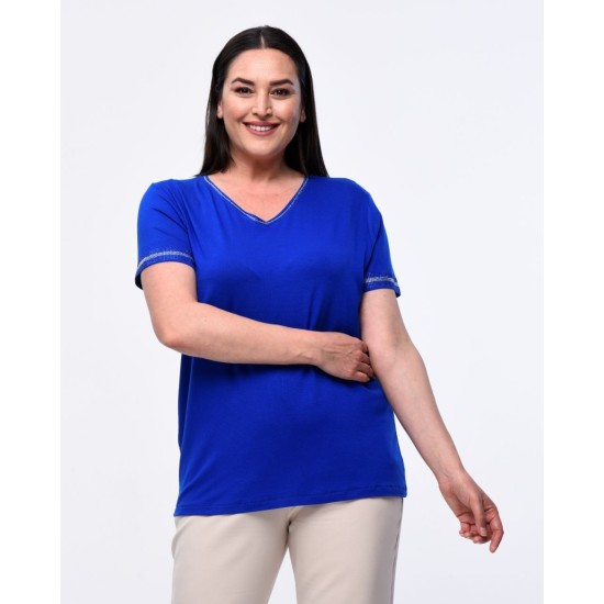 SAKS BLUZ VİSKON KUMAŞ 185584