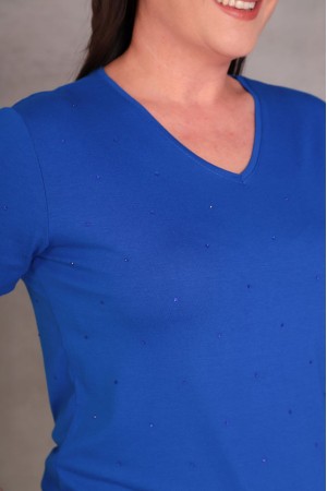 SAKS BLOUSE VISCOSE FABRIC 185591