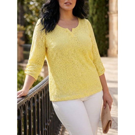 SARI BLUZ DANTEL KUMAŞ 185704