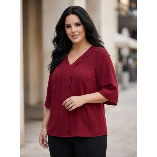 SİYAH BLUZ KREP KUMAŞ 185710 185712