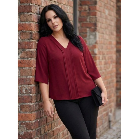 SİYAH BLUZ KREP KUMAŞ 185710 185712