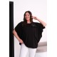 BLACK BLOUSE VISCOSE FABRIC 185578