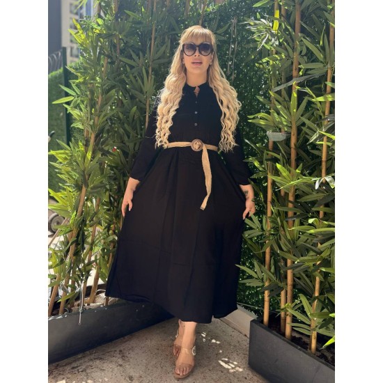 SİYAH ELBİSE DOKUMA KUMAŞ 185552