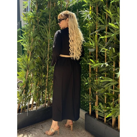 SİYAH ELBİSE DOKUMA KUMAŞ 185552