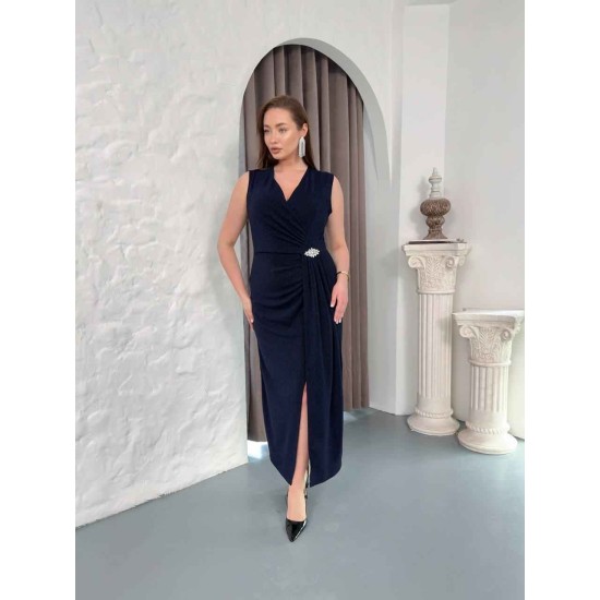 SİYAH ELBİSE FLOWERS KUMAŞ 185521