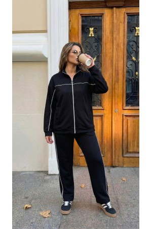 SİYAH EŞOFMAN TAKIM OYSHO KUMAŞ 185778