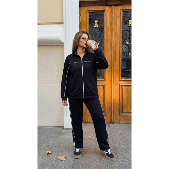 SİYAH EŞOFMAN TAKIM OYSHO KUMAŞ 185778