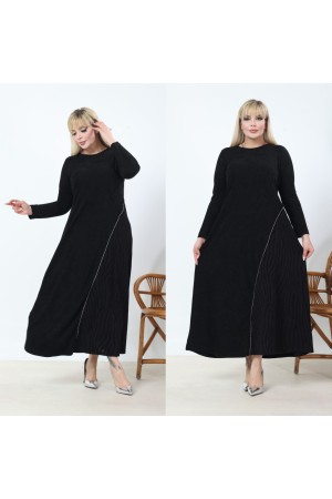 SİYAH ELBİSE ÖRME KUMAŞ 185530