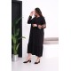 SİYAH ELBİSE VİSKON KUMAŞ 185786