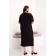 SİYAH ELBİSE VİSKON KUMAŞ 185804