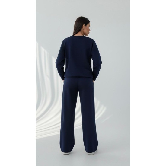 NAVY BLUE TRACKSUIT SET OYSHO FABRIC 185751