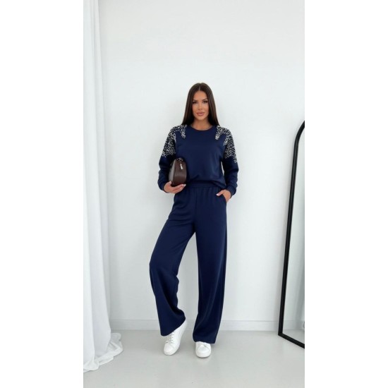 NAVY BLUE TRACKSUIT SET OYSHO FABRIC 185751