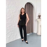 BLACK SUIT SCUBA FABRIC 185516