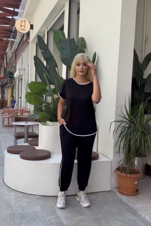 SİYAH TAKIM VISKON KUMAŞ 185549