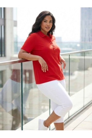 KIRMIZI TSHIRT POLO YAKA 185833