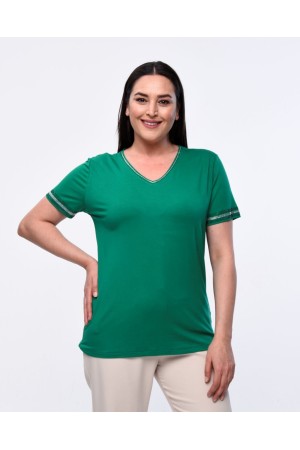 YEŞİL BLUZ VİSKON KUMAŞ 185581