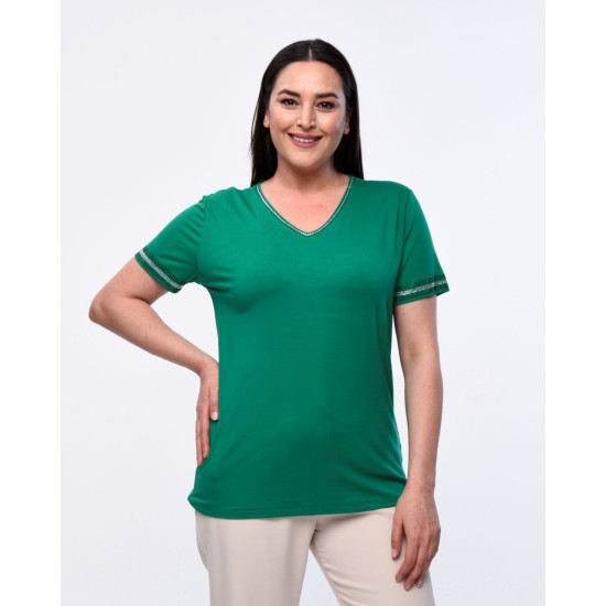 YEŞİL BLUZ VİSKON KUMAŞ 185581