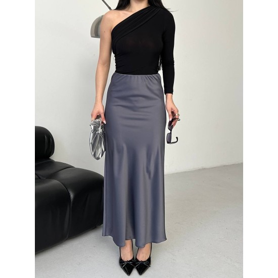 185254 GRAY SKIRT