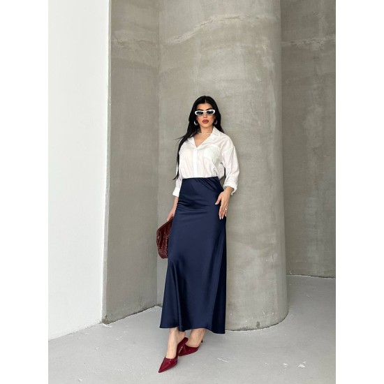 185259 "NAVY BLUE" SKIRT