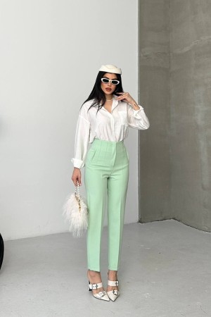 185262 "Water Green" TROUSERS