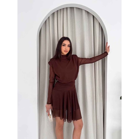 185271 COFFEE DRESS