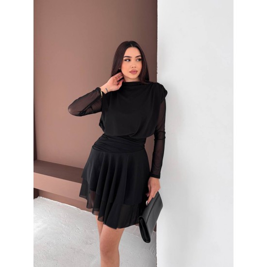 185273 BLACK DRESS