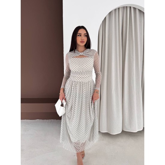 185274 WHITE "Evening dress"