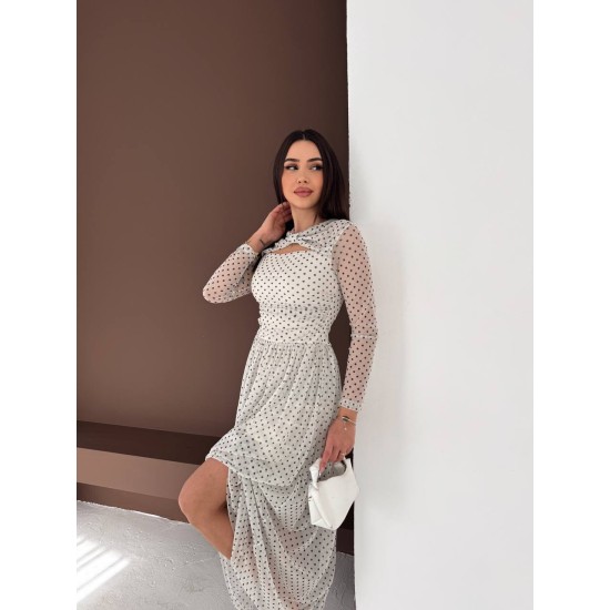 185274 WHITE "Evening dress"