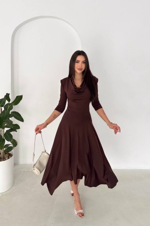 185276 COFFEE DRESS