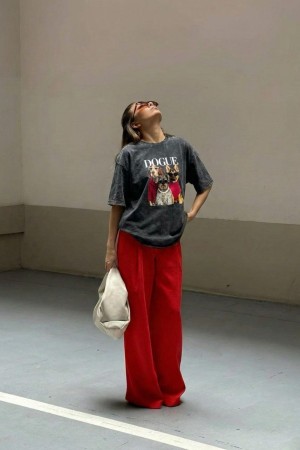 185282 ANTRASİT TSHIRT