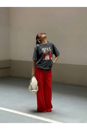 185282 ANTRASİT TSHIRT