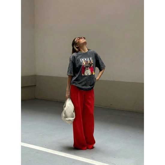 185282 ANTRASİT TSHIRT